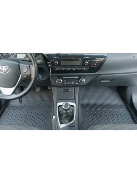 Sahler Toyota Corolla 2013-2018 Uyumlu 4.5D Premium Havuzlu Paspas ve Liner Marka 3D Bagaj Havuzu - 4