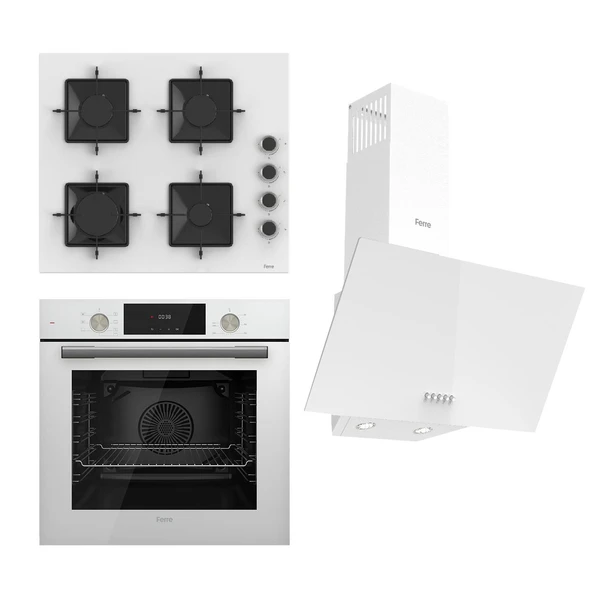 Ferre Flowart Ss Serisi Beyaz Set (ss206 + Qms63b +d087)