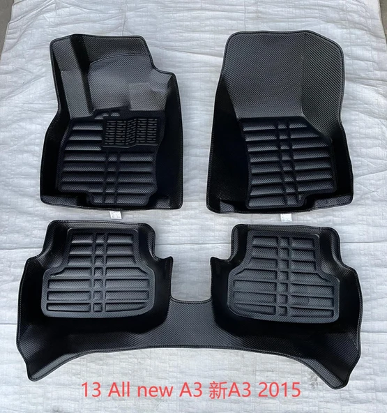 Audi A3 2015 Model Araca Özel 5D Paspas ürün görseli 1