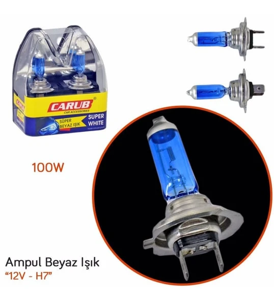Carub H4 24V Süper Beyaz Işık - 2