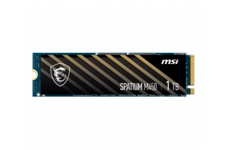 MSI SSD SPATIUM M450 PCIE 4.0 NVME M.2 1TB V1 R:3400 W:2400 - 1