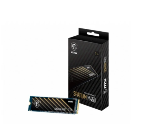 MSI SSD SPATIUM M450 PCIE 4.0 NVME M.2 1TB V1 R:3400 W:2400 - 4