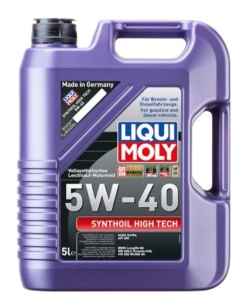 Liqui Moly Synthoil High Tech 5W-40 Motor Yağı 5Lt