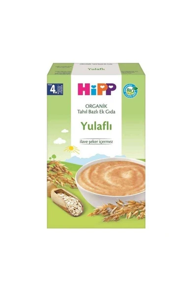 Hipp Organik Yulaflı Tahıl Bazlı Ek Gıda 200 gr 3 Adet
