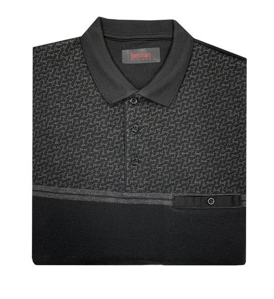 Regular Fit Erkek Polo Yaka Selanik Kazak-7126