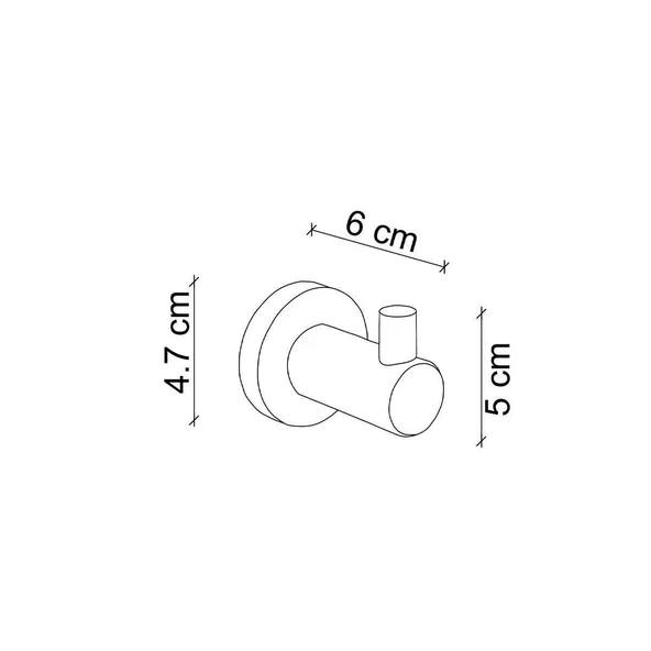 FONTANA TEKLİ ASKILIK FJ-20101 (KROM) - Resim 2