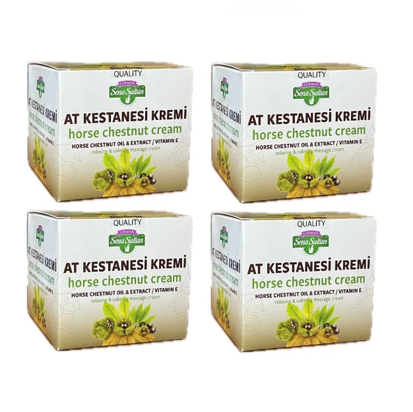 AT KESTANESİ KREMİ 100 ML  4Adet, Lokman Sena Sultan