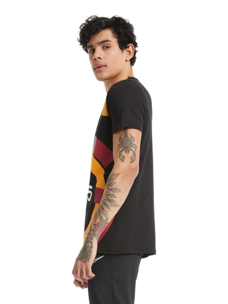 Galatasaray Orijinal Lisanslı Büyük Logolu T-Shirt + Akrilik Atkı Set Hediyelik Ahşap Kutulu - Resim 7