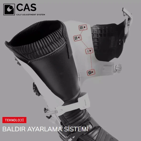TCX COMP EVO 2 MICHELIN ÇİZME SİYAH- - 10