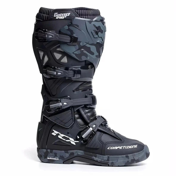 TCX COMP EVO 2 MICHELIN ÇİZME SİYAH- - 2