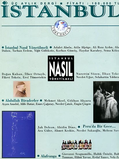 İstanbul Dergisi 8 Ocak 1994