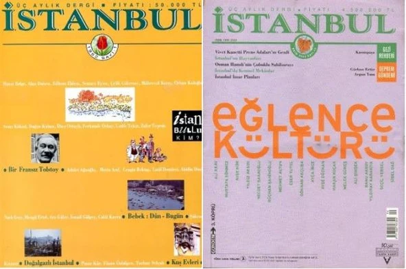 İstanbul Dergisi Set 43 Sayı 1 43 1992 2002
