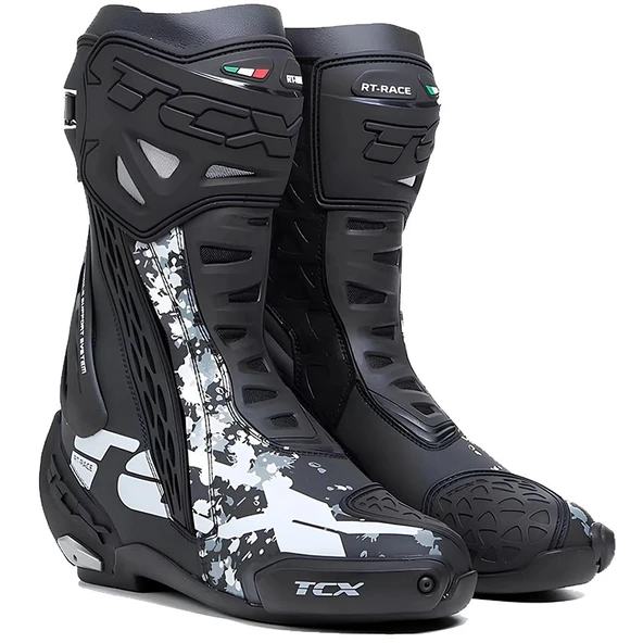 TCX RT-RACE ÇİZME SİYAH-GRİ