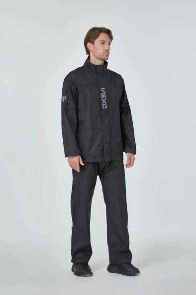 VEXO HURRICANE YAĞMURLUK SİYAH - Resim 2