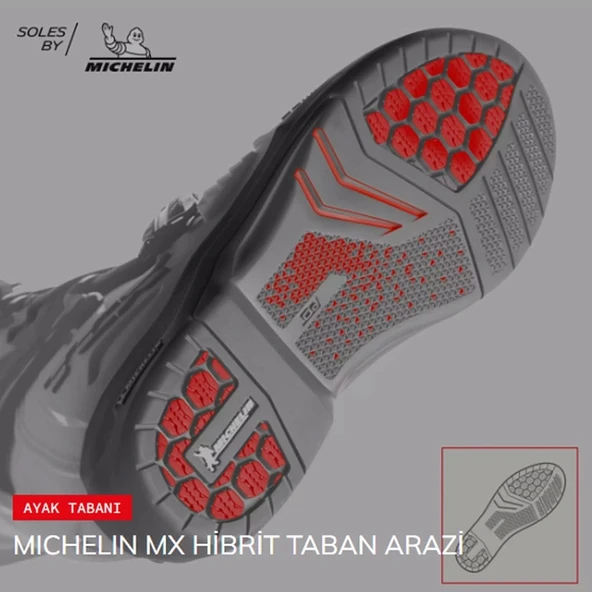 TCX COMP EVO 2 MICHELIN ÇİZME SİYAH- - 9
