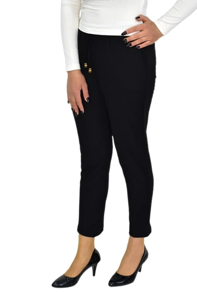 Kadın Cepli Havuç Paça Pantolon BGL-ST03865 - Resim 3