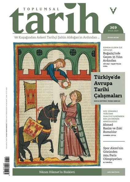 Toplumsal Tarih Dergisi 369 Eylül 2024 ürün görseli 1