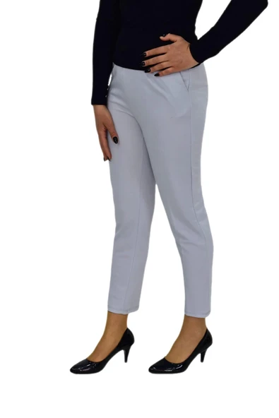 Kadın Cepli Havuç Paça Pantolon BGL-ST03865 - Resim 4