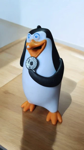 vintage neşeli penguen orijinal figür oyuncak & 12 cm - 2