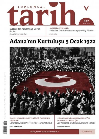 Toplumsal Tarih Dergisi 337 Ocak 2022