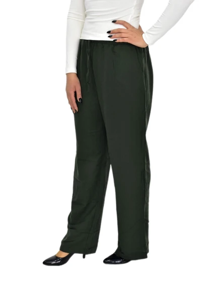 Kadın Beli Lastikli Bol Pantolon BGL-ST04216 ürün görseli