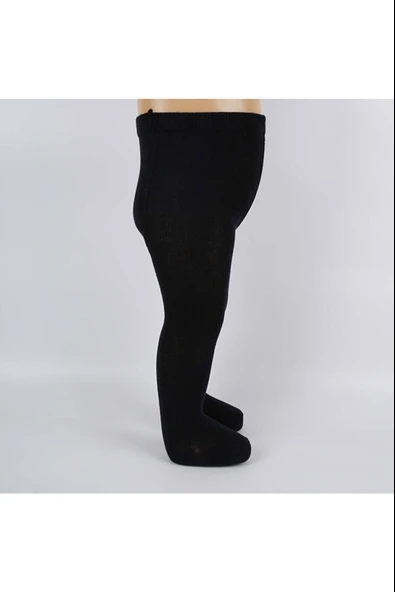 Bebek Pamuklu Külotlu Çorap Siyah