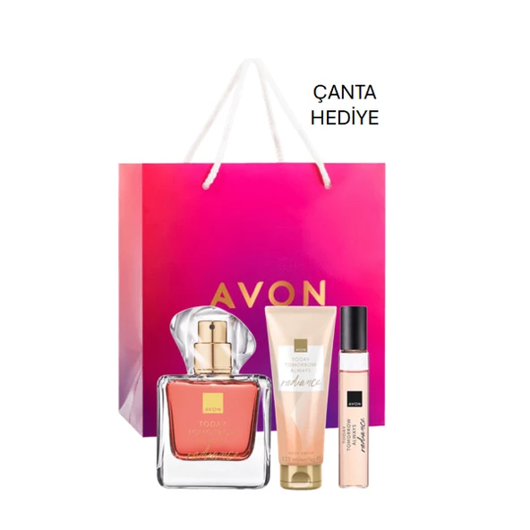 TTA Radiance Kadın Parfüm EDP 50 ml , Vücut Kremi ve Çanta Boyu (3'lü) 1 Adet