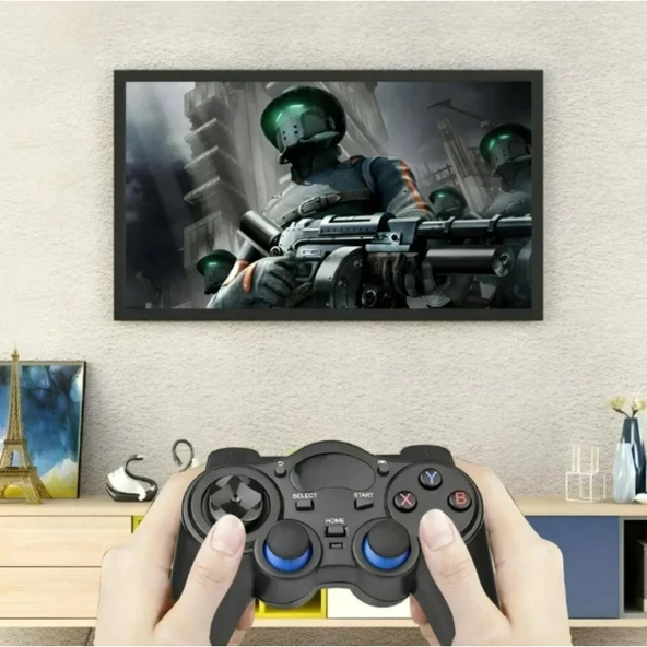 Ozmik 2.4g Kablosuz Oyun Kolu Pc / Ps3 / Android Tv / Android Telefon ve Tablet Uyumlu Gamepad - 5