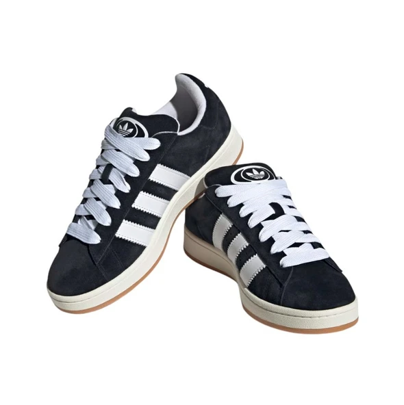 Adidas Campus 00S - Siyah Beyaz Günlük Spor Ayakkabı HQ8708 - Resim 3