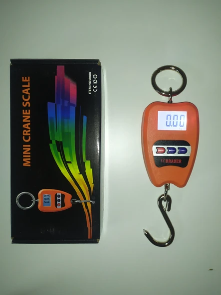 200 KG ASKILI KANCALI VİNÇ TERAZİ-KANTAR-PİLLİ-2 YIL GARANTİLİ - 2