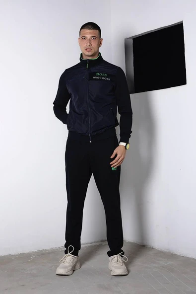 BS FİLE DETAYLI EŞOFMAN TAKIMI - 9