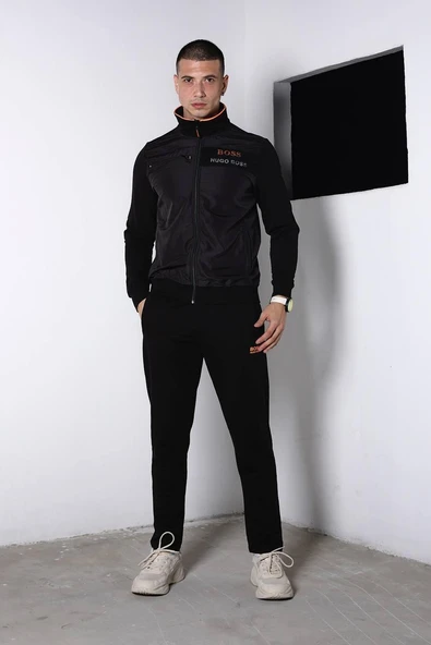 BS FİLE DETAYLI EŞOFMAN TAKIMI - 5