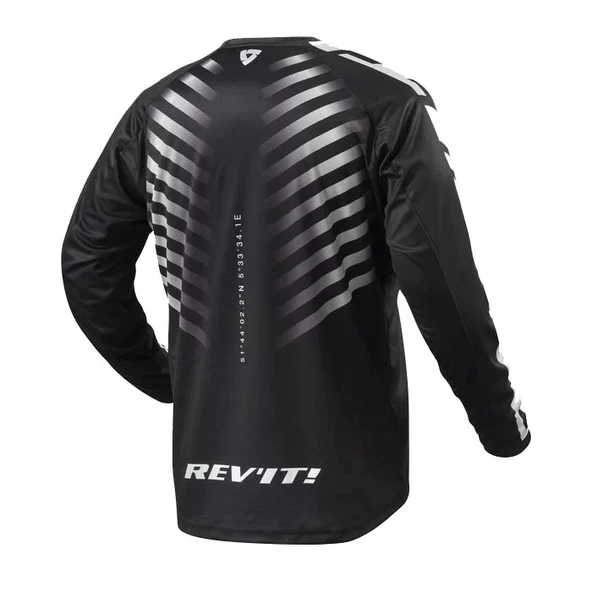 REVIT JERSEY ROUGH SİYAH-BEYAZ - 2