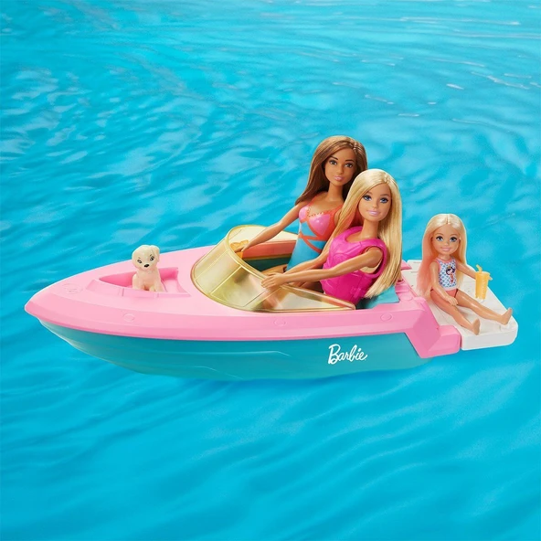 GRG30 Barbie ve Teknesi Oyun Seti - 5