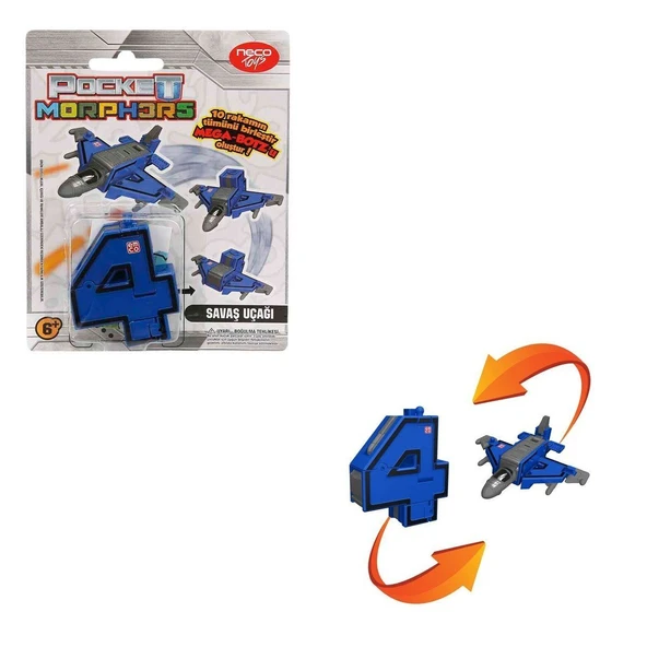 Pocket Morphers-Dönüşebilen Numaralar-PM/6888-1 Adet Stokta Olan Gönderilir - 7