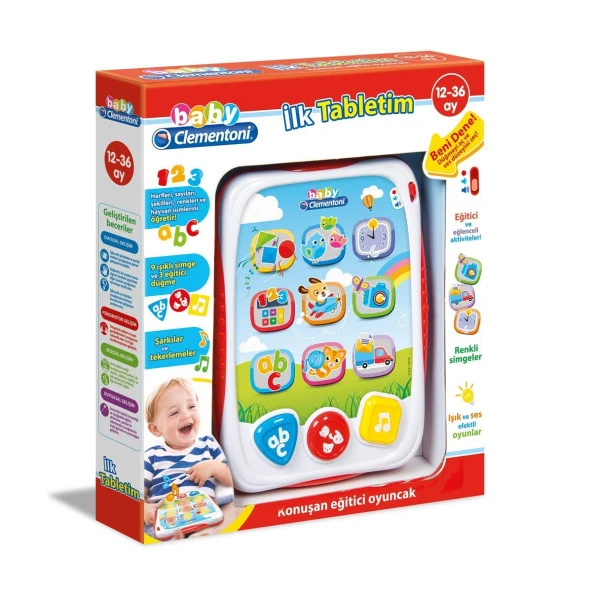 64304 İLK TABLETİM /BabyClementoni 12-36 ay