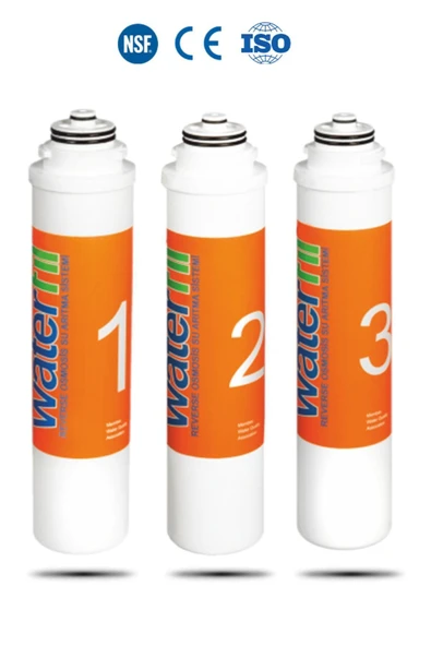 WaterMelon  Waterfil Su Arıtma Cihazı 3 Aşama Filtre Seti ürün görseli