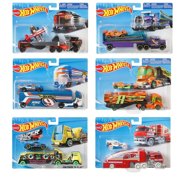 BDW51 Hot Wheels Taşıyıcı Tırlar / Asorti Seçilemez. - Resim 8