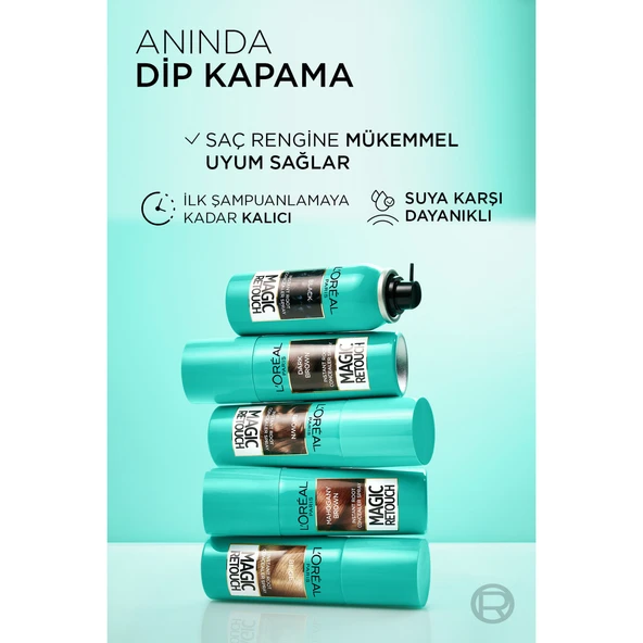 Magic Retouch Beyaz Saçlar İçin Kapatıcı Sarı Saç Spreyi 75 ML - 3