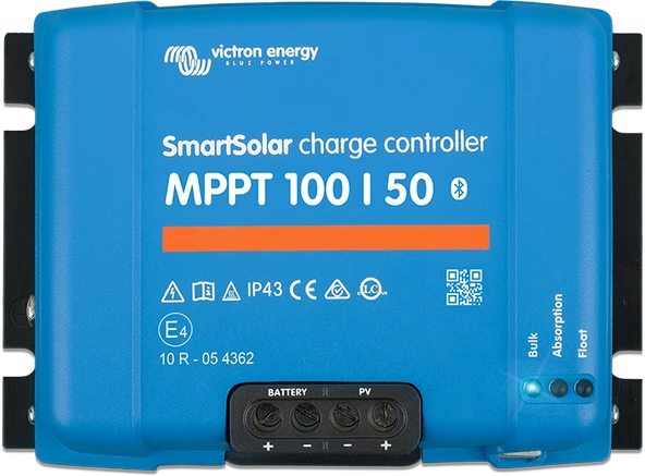 Victron SmartSolar 100/50 Mppt Solar Şarj Cihazı (Bluetooth) SCC110050210