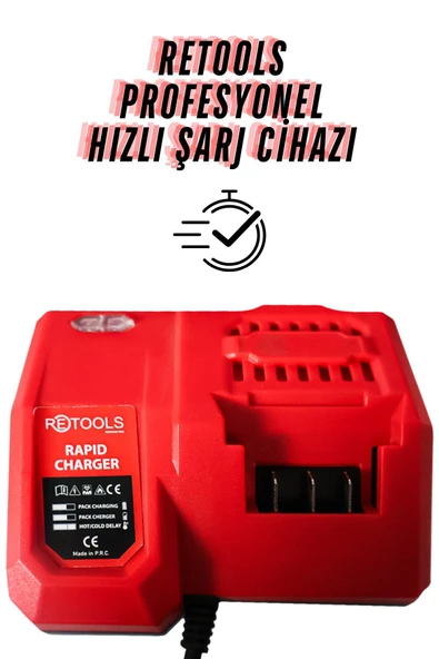 ULTRA HIZLI ŞARJ CİHAZI KIRMIZI