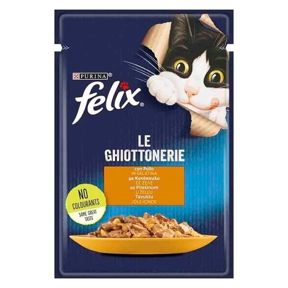 Felıx Jöle Içınde Tavuk Etlı 85 Gr
