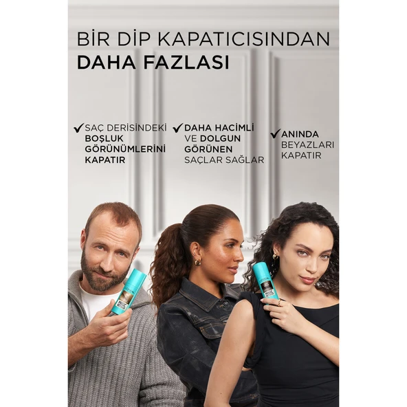 Magic Retouch Beyaz Saçlar İçin Kapatıcı Sarı Saç Spreyi 75 ML - 4