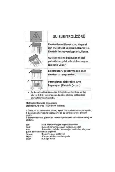 WaterMelon  Su Arıtma Cihazı Elektroliz Su Test Cihazı Su Kalite Testi - Resim 4