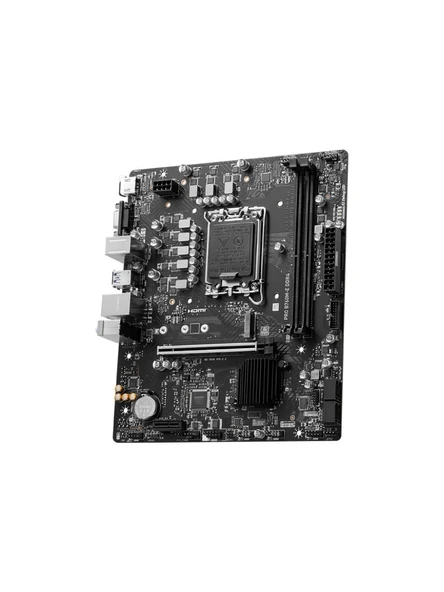 MSI MB PRO B760M-B DDR4 SOKET 1700 DDR4 4800OC PCI-E ,M.2 USB3.2 HDMI, 1x 2,5G LAN mATX - 2