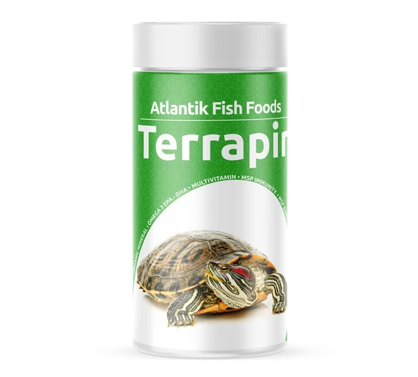 Atlantik Terrapın Kaplumbağa Yemi 100 Ml