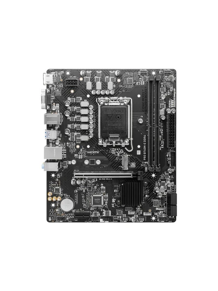 MSI MB PRO B760M-B DDR4 SOKET 1700 DDR4 4800OC PCI-E ,M.2 USB3.2 HDMI, 1x 2,5G LAN mATX - 5