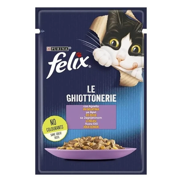 Felıx Jöle Içınde Kuzu Etlı 85 Gr