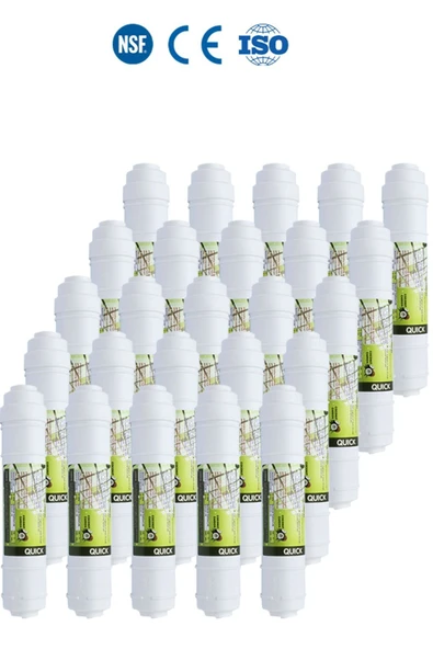 WaterMelon  Su Arıtma Cihazı Son Karbon Tatlandırıcı Filtresi 25 Adet Quicki Bağlantılı ürün görseli