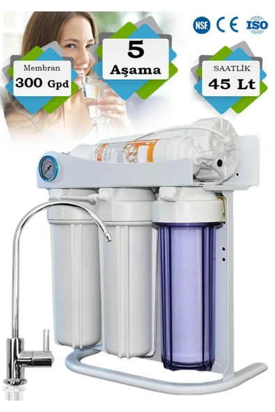 WaterMelon  300 Gpd Direk Akış Tanksız Günlük 1 Ton Kapasiteli Su Arıtma Cihazı Nsf Onaylı ürün görseli